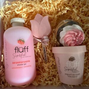 Mother's Day Gift Pack - Body Care Pack -FLUFF Super food - strawberry flavour